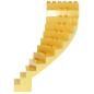 Preview: LEGO Belville Parts - Stairs 6169 Light Yellow