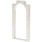 Preview: LEGO Belville Parts - Wall, Door Frame 33227 White