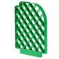 Preview: LEGO Belville Parts - Wall, Lattice Curved 6166 Green
