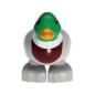 Preview: LEGO Duplo - Animal Duck Male bb0647c01pb02