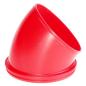 Preview: LEGO Duplo - Ball Tube 45 degrees 31195 Red