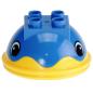 Preview: LEGO Duplo - Ball Tube Cover 40710 / 40711pb01 Yellow / Blue