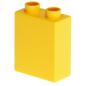 Preview: LEGO Duplo - Brick 1 x 2 x 2 76371 Yellow