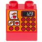 Preview: LEGO Duplo - Brick 2 x 2 x 1 1/2 Slope 45 6474pb34 Cash Register