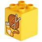 Preview: LEGO Duplo - Brick 2 x 2 x 2 31110pb097