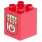 Preview: LEGO Duplo - Brick 2 x 2 x 2 31110pb115