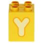 Preview: LEGO Duplo - Brick 2 x 2 x 2 Letter Y 31110pb168