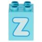 Preview: LEGO Duplo - Brick 2 x 2 x 2 Letter Z 31110pb169