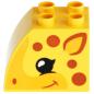 Preview: LEGO Duplo - Brick 2 x 3 x 2 11344pb011 Giraffe