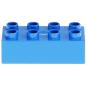Preview: LEGO Duplo - Brick 2 x 4 3011 Blue
