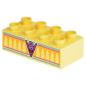 Preview: LEGO Duplo - Brick 2 x 4 3011pb046