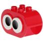 Preview: LEGO Duplo - Brick 2 x 4 x 2 4258c01pb01 Red