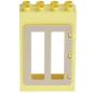 Preview: LEGO Duplo - Building Door 92094/65111 Bright Light Yellow/Tan