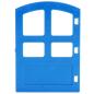 Preview: LEGO Duplo - Building Door / Window Pane 1 x 4 x 4 31023 Blue