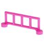 Preview: LEGO Duplo - Fence 2214 Dark Pink