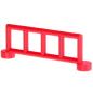 Preview: LEGO Duplo - Fence 2214 Red