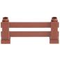 Preview: LEGO Duplo - Fence 31021 Reddish Brown