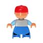 Preview: LEGO Duplo - Figure Child Boy 47205pb026a