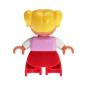 Preview: LEGO Duplo - Figure Child Girl 47205pb053