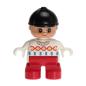 Preview: LEGO Duplo - Figure Child Girl 6453pb014