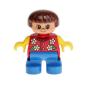 Preview: LEGO Duplo - Figure Child Girl 6453pb039