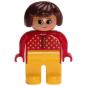 Preview: LEGO Duplo - Figure Female 4555pb008