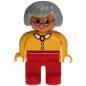 Preview: LEGO Duplo - Figure Female 4555pb132