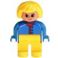 Preview: LEGO Duplo - Figure Female 4555pb187
