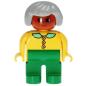Preview: LEGO Duplo - Figure Female 4555pb227