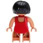 Preview: LEGO Duplo - Figure Female 47394pb132