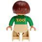 Preview: LEGO Duplo - Figure Female 47394pb144