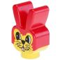 Preview: LEGO Duplo - Figure Head Animal Bunny / Rabbit dupbunnyhead