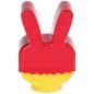 Preview: LEGO Duplo - Figure Head Animal Bunny  Rabbit dupbunnyhead