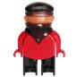 Preview: LEGO Duplo - Figure Male 4555pb051 (Intelli-Train Red Conductor)