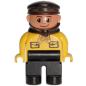 Preview: LEGO Duplo - Figure Male 4555pb052 (Intelli-Train Yellow Conductor)