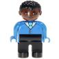 Preview: LEGO Duplo - Figure Male 4555pb122
