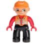 Preview: LEGO Duplo - Figure Male 47394pb072