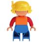 Preview: LEGO Duplo - Figure Male 47394pb231