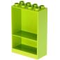 Preview: LEGO Duplo - Furniture Cabinet 2 x 4 x 5 27395 Lime
