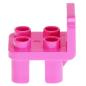 Preview: LEGO Duplo - Furniture Chair 12651 Dark Pink