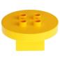 Preview: LEGO Duplo - Furniture Table Round 4 x 4 x 1.5 31066 Yellow