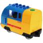 Preview: LEGO Duplo - Train Locomotive Passenger train yellow/blue