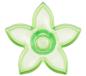 Preview: LEGO Duplo - Plant Flower 6510 Trans-Light Bright Green