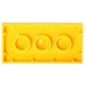 Preview: LEGO Duplo - Plate 2 x 4 40666 Yellow