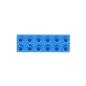 Preview: LEGO Duplo - Plate 2 x 6 98233 Blue