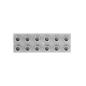 Preview: LEGO Duplo - Plate 2 x 6 98233 Light Bluish Gray
