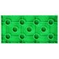 Preview: LEGO Duplo - Plate 4 x 8 4672 Bright Green