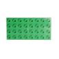 Preview: LEGO Duplo - Plate 4 x 8 4672 Green