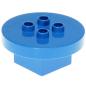 Preview: LEGO Duplo - Furniture Table Round 4 x 4 x 1.5 31066 Blue