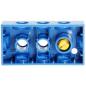 Preview: LEGO Duplo - Toolo Brick 2 x 4 31184c01 Blue